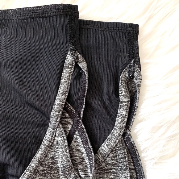 Free People Movement Gray Mesh Legging - Picture 3 of 5